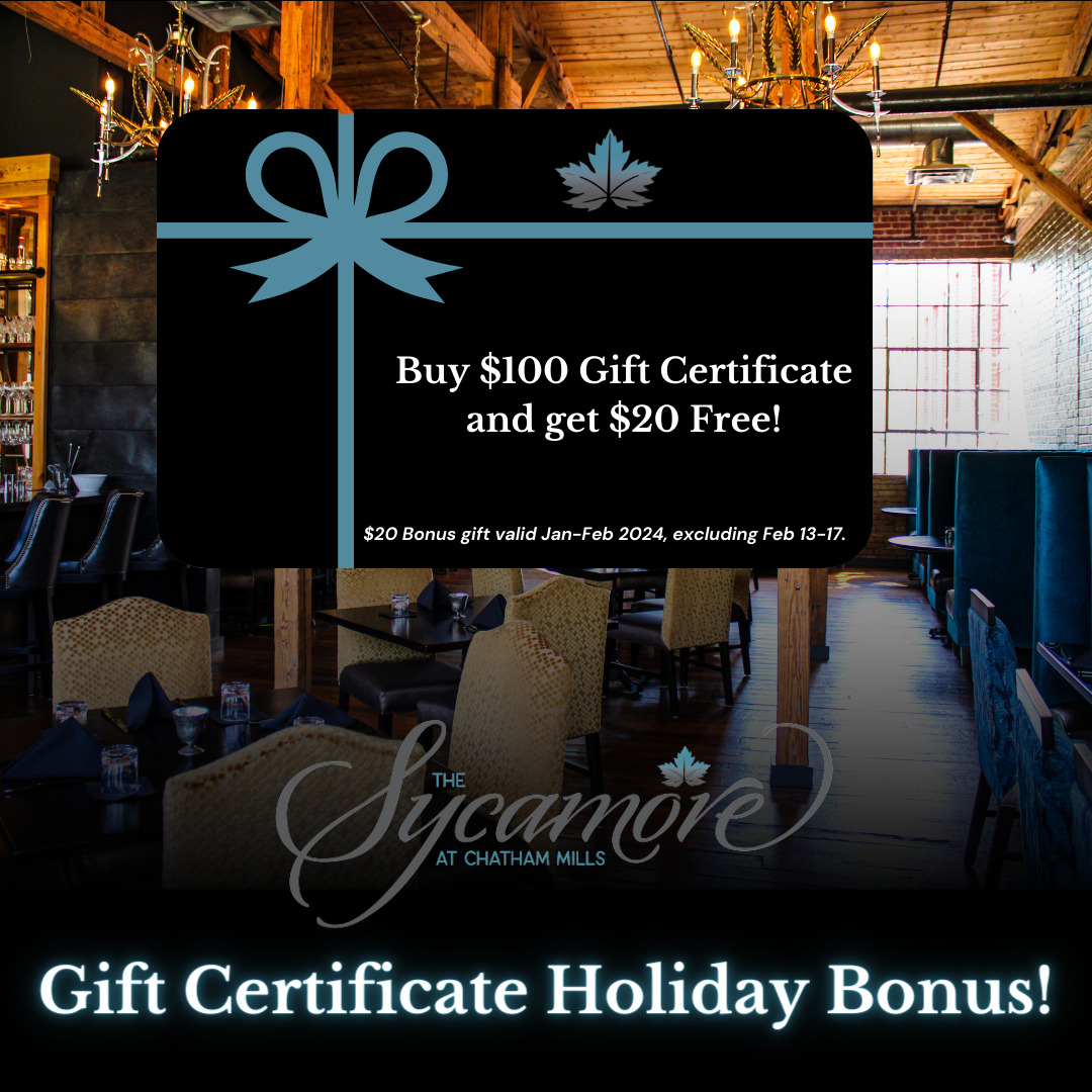 Sycamore gift card